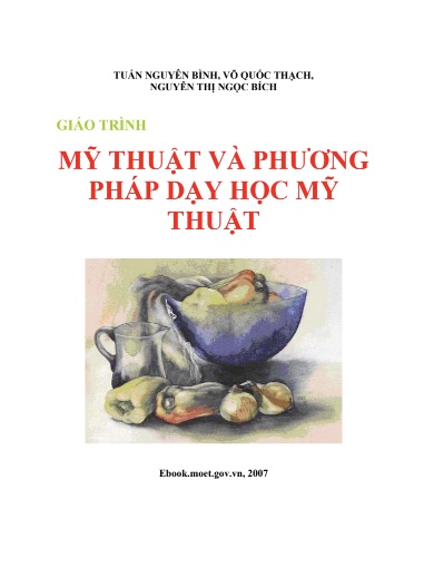 Giáo trình mỹ thuật và phương pháp dạy học mỹ thuật pdf