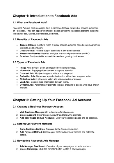 Ultimate advanced guide to facebook ads – ebook chiến lược quảng cáo nâng cao