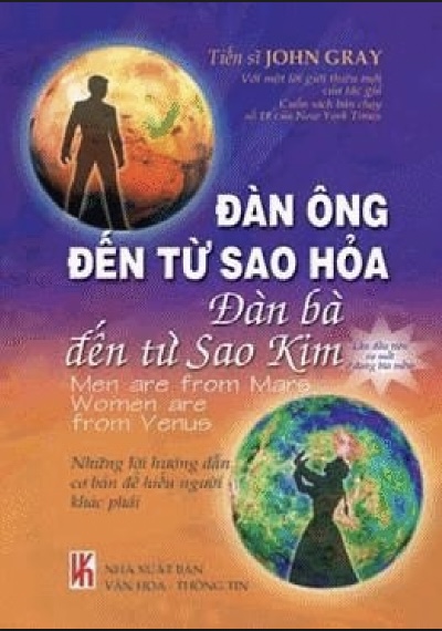 Đàn ông sao hỏa, đàn bà sao kim - chìa khóa để thấu hiểu người bạn yêu