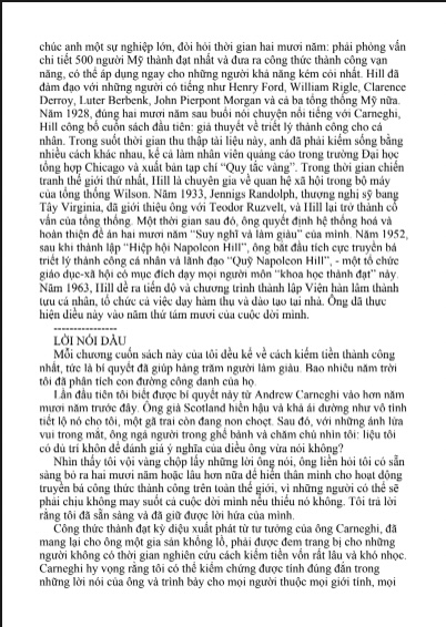 Nghĩ giàu làm giàu - cuốn sách thay đổi tư duy tài chính của mọi thế hệ