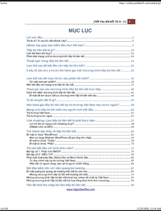 Sách Tiếp Thị Liên Kết Từ A Đến Z PDF Tải Miễn Phí – Bí Quyết Kiếm Tiền Online 7 Tiếp Thị Liên Kết Từ A Đến Z – Bí Quyết Kiếm Tiền Online