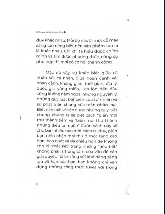Sách Biến Mọi Thứ Thành Tiền PDF Tải Miễn Phí – Bí Quyết Thoát Nghèo Và Làm Giàu Thực Sự 8 Biến Mọi Thứ Thành Tiền – Bí Quyết Thoát Nghèo Và Làm Giàu Thực Sự