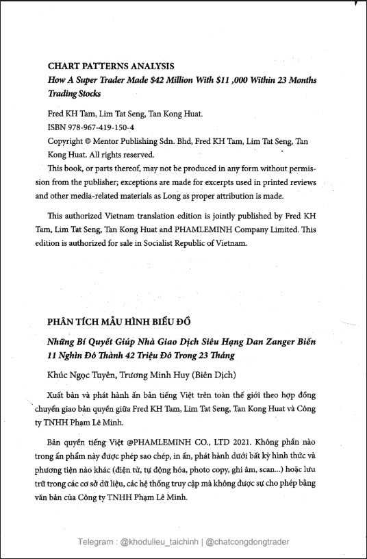 Sách Phân Tích Mẫu Hình Biểu Đồ PDF Tải Miễn Phí– Bí Quyết Trading Của Dan Zanger 8 Phân Tích Mẫu Hình Biểu Đồ – Bí Quyết Trading Của Dan Zanger