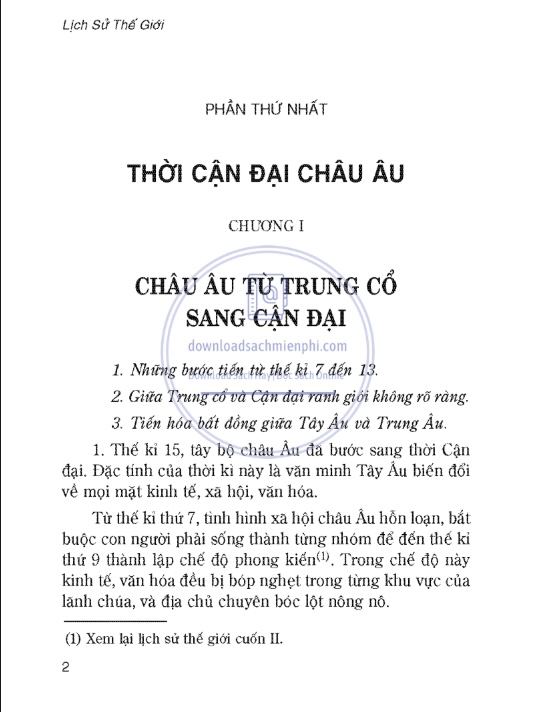 Lịch Sử Thế Giới Tập 3 – Nguyễn Hiến Lê, Thiên Giang | Sách Lịch Sử Hay