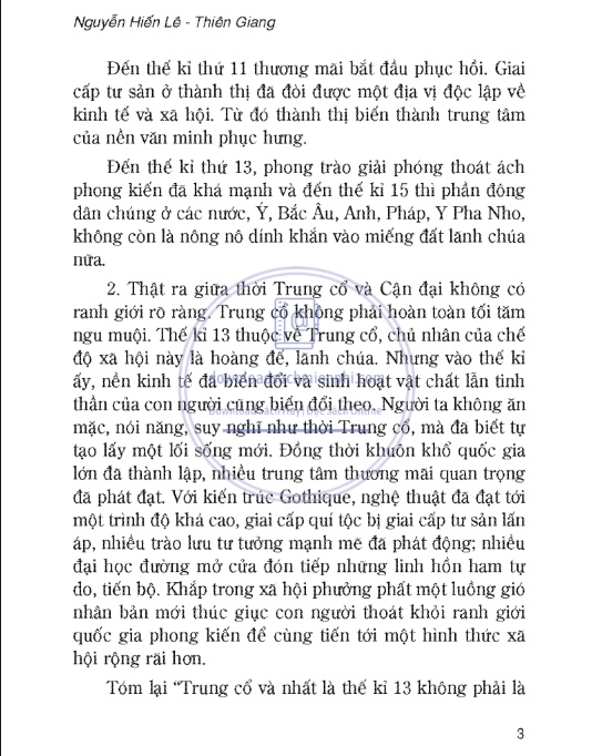 Lịch Sử Thế Giới Tập 3 – Nguyễn Hiến Lê, Thiên Giang | Sách Lịch Sử Hay