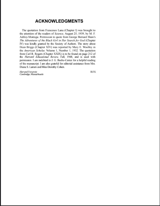 Sách Science And Human Behavior PDF Miễn Phí – Sách Kinh Điển Của B.F. Skinner Về Tâm Lý Học 6 Science And Human Behavior – Sách Kinh Điển Của B.F. Skinner Về Tâm Lý Học