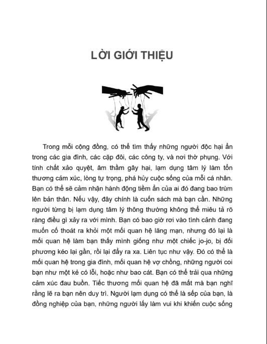 Thao Túng Tâm Lý – Nhận Diện Và Chữa Lành Tổn Thương Tinh Thần