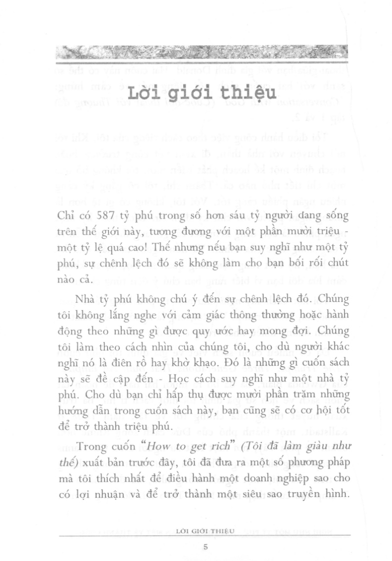 Nghĩ Như Một Tỷ Phú – Bí Quyết Thành Công & Đầu Tư