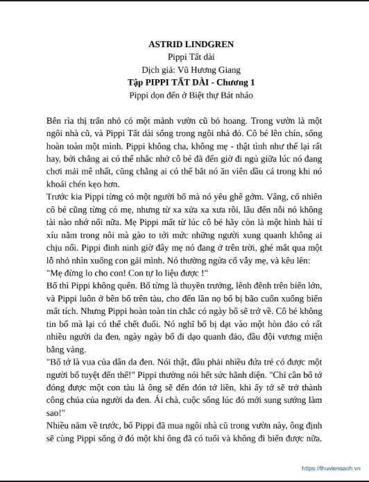 Sách Pippi TẤT DÀI PDF Miễn Phí : Nàng tiên của những trò nghịch ngợm và lòng nhân ái 7 Pippi TẤT DÀI: Nàng tiên của những trò nghịch ngợm và lòng nhân ái