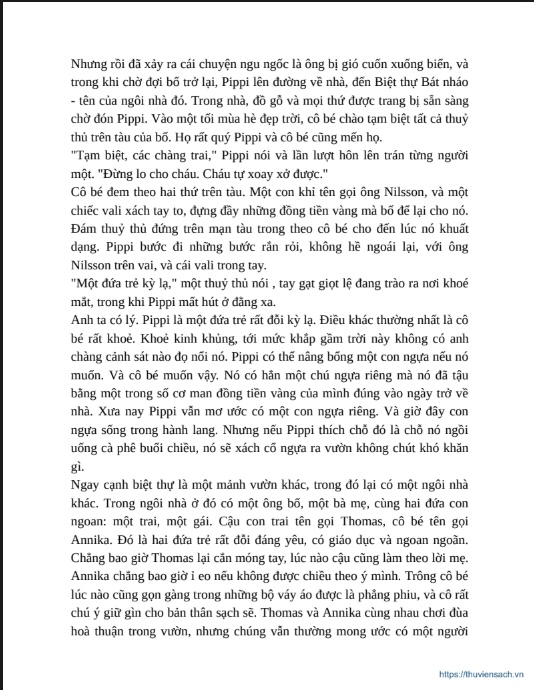 Sách Pippi TẤT DÀI PDF Miễn Phí : Nàng tiên của những trò nghịch ngợm và lòng nhân ái 8 Pippi TẤT DÀI: Nàng tiên của những trò nghịch ngợm và lòng nhân ái