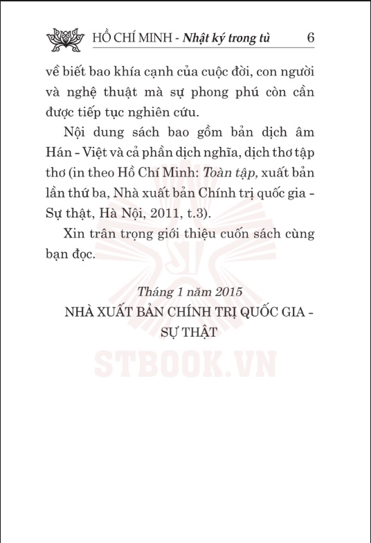 Tải Sách Nhật Ký Trong Tù của Chủ tịch HCM PDF FREE 7 Nhật Ký Trong Tù: Tác phẩm bất hủ của Chủ tịch Hồ Chí Minh