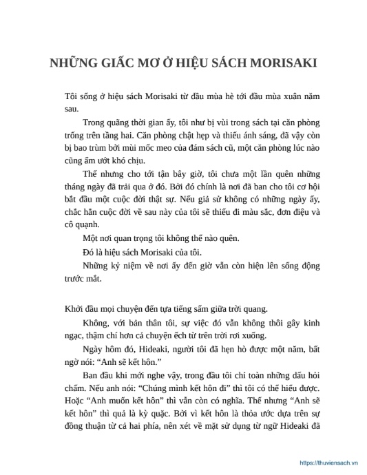 Sách Những Giấc Mơ Ở Hiệu Sách Morisaki PDF Miễn Phí – Câu Chuyện Chữa Lành Bằng Sách 8 Những Giấc Mơ Ở Hiệu Sách Morisaki – Câu Chuyện Chữa Lành Bằng Sách