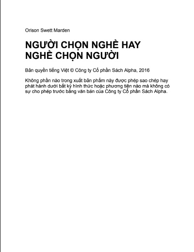 Người Chọn Nghề Hay Nghề Chọn Người – Định Hướng Tương Lai Đúng Đắn