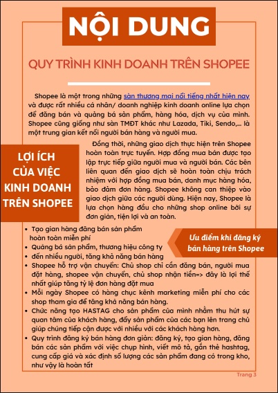 Kiến Thức Kinh Doanh Shopee Hiệu Quả – Ebook Hướng Dẫn A-Z
