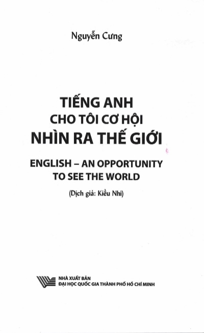 Tiếng Anh Cho Tôi Cơ Hội Nhìn Ra Thế Giới – Sách Truyền Cảm Hứng Học Ngoại Ngữ