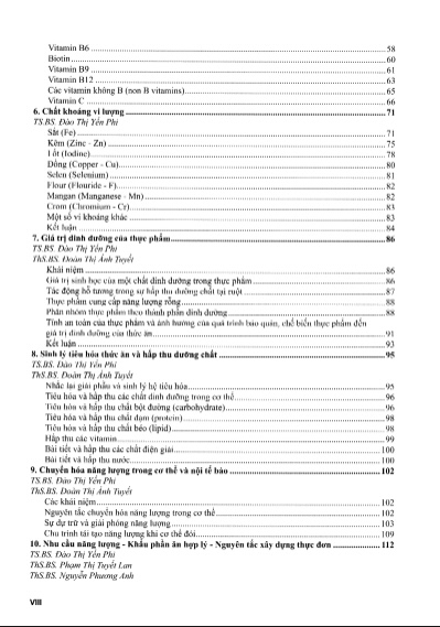 Dinh Dưỡng Học: Cẩm Nang Sức Khỏe Toàn Diện