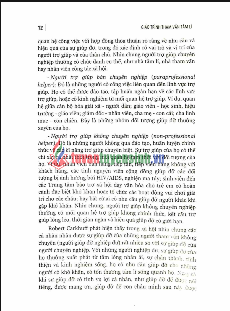 Giáo Trình Tham Vấn Tâm Lý PDF Tải Miễn Phí – Tài Liệu Học Tập Đại Học Quốc Gia Hà Nội3