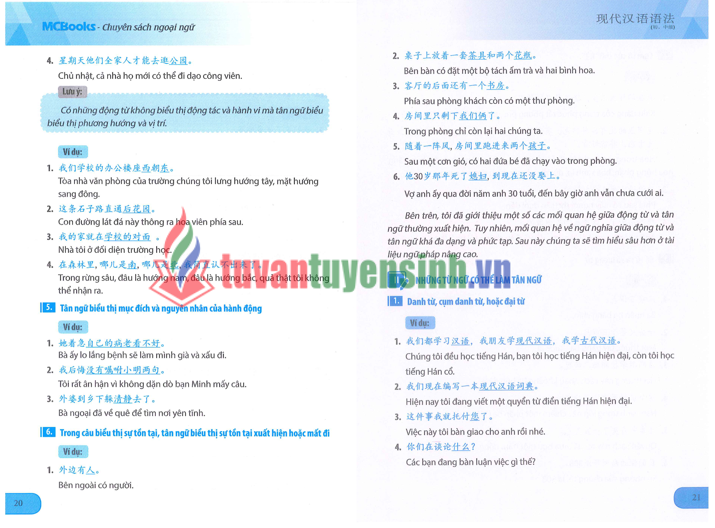 Giáo trình ngữ pháp tiếng Hán hiện đại sơ - trung cấp PDF FREE 17 Giáo trình ngữ pháp tiếng Hán hiện đại sơ - trung cấp PDF FREE 1