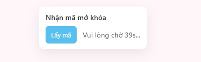 Lướt xuống dưới cuối cùng footer nhấp vào nút lấy mã và chờ