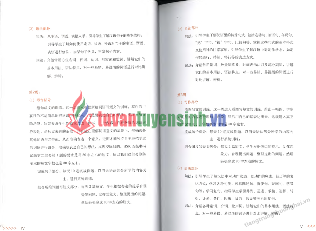 Sách 21 Ngày Chinh Phục HSK 5 PDF Miễn Phí  – Writing & Grammar (Viết & Ngữ Pháp)