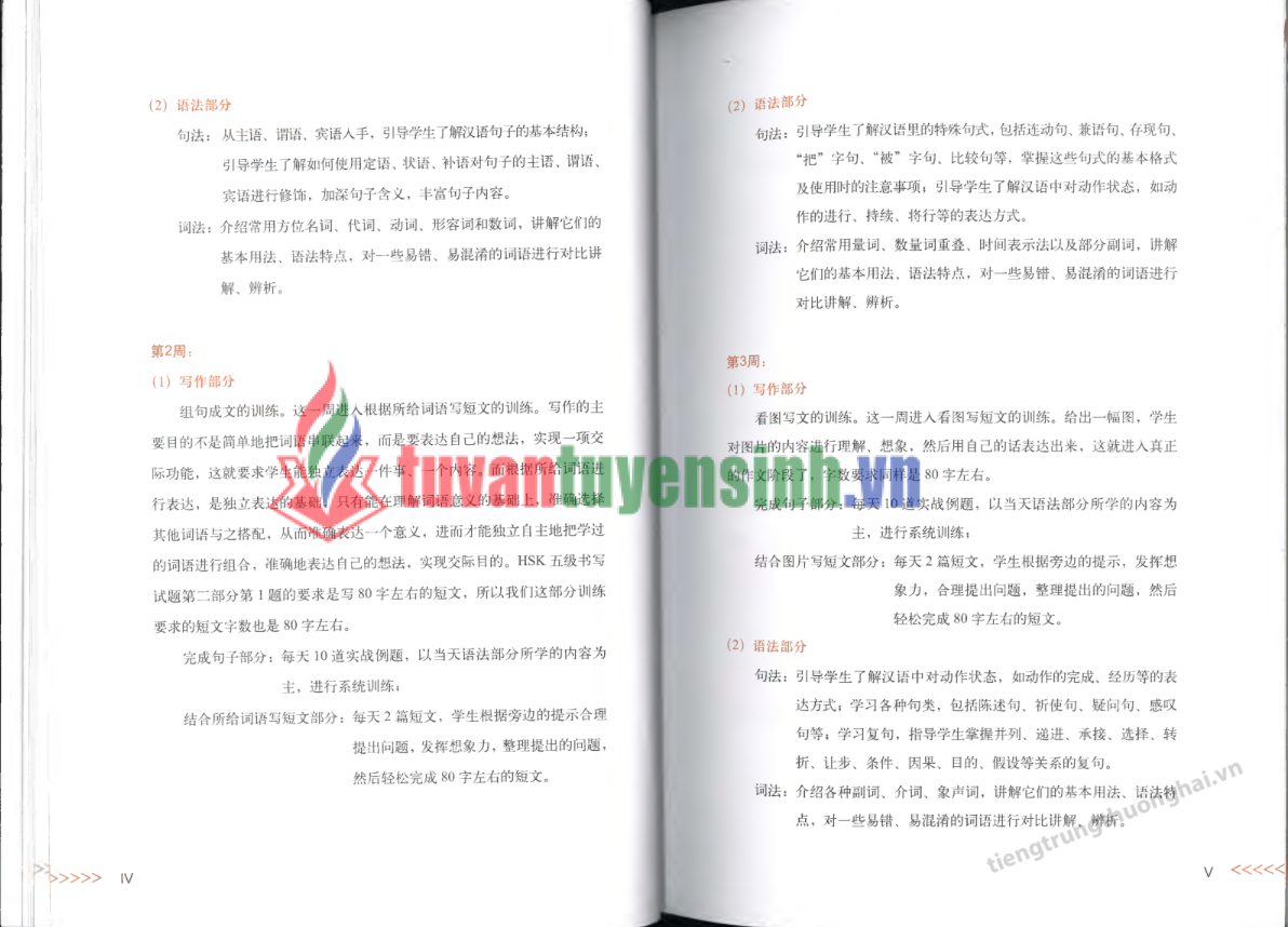 Sách 21 Ngày Chinh Phục HSK 5 PDF Miễn Phí – Writing & Grammar (Viết & Ngữ Pháp)