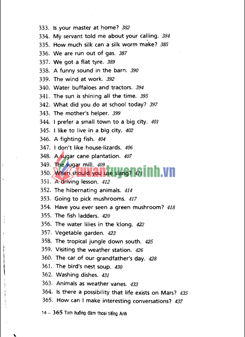 Sách 365 Tình Huống Đàm Thoại Tiếng Anh PDF Miễn Phí  – Học Giao Tiếp Mỗi Ngày 2