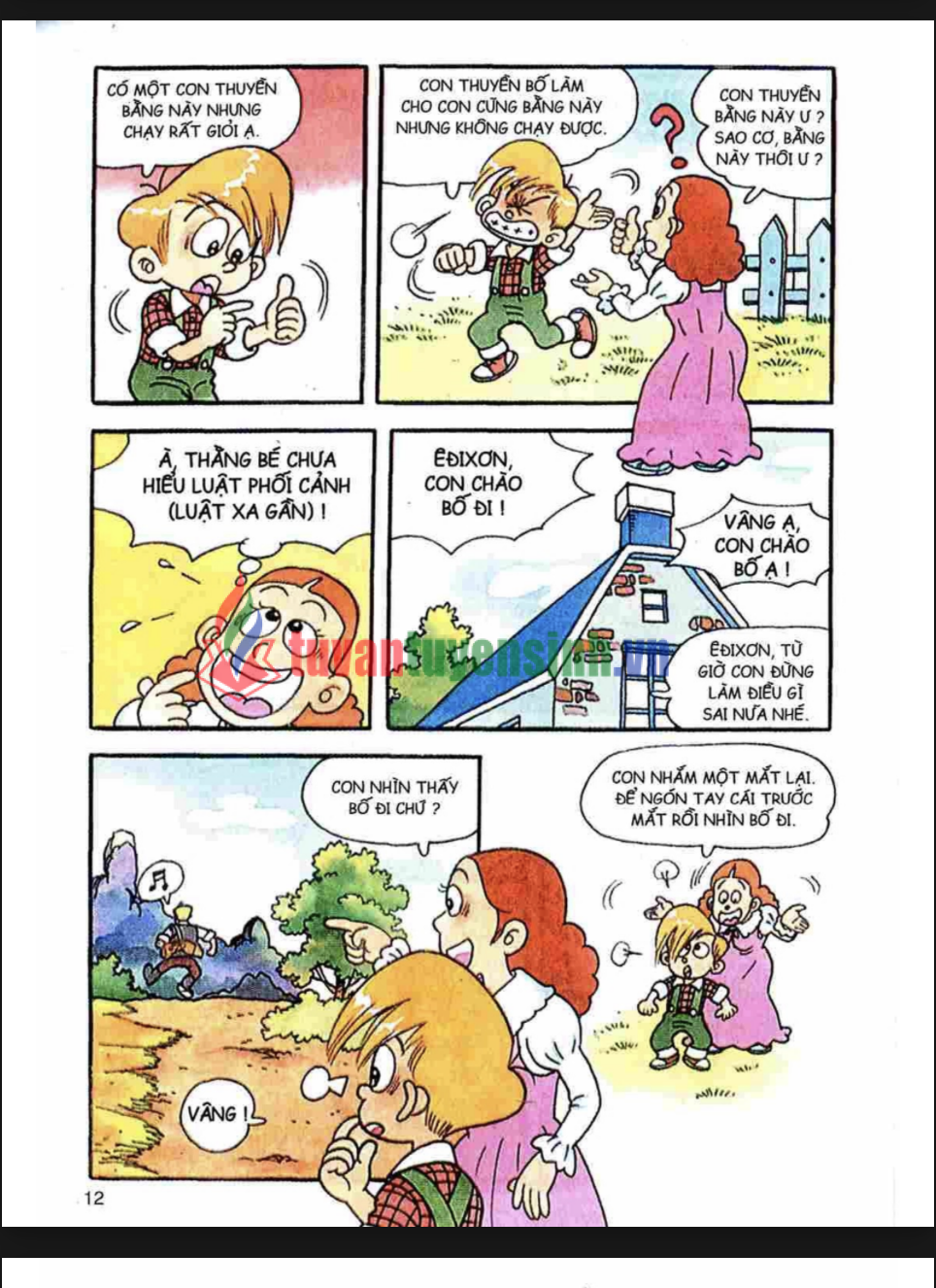 Sách Êđixơn – Danh Nhân Thế GiớiPDF Miễn Phí Truyện Tranh EQ Về Nhà Phát Minh Thiên Tài 