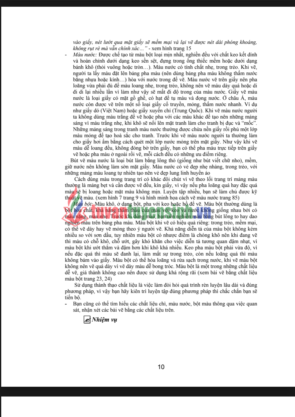 Sách Giáo trình mỹ thuật và phương pháp dạy học mỹ thuật PDF Miễn Phí 2