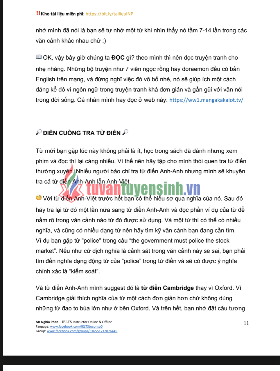 Sách Lộ Trình Tự Học IELTS 0-7.0 PDF Miễn Phí – Học IELTS Từ Con Số 0 2