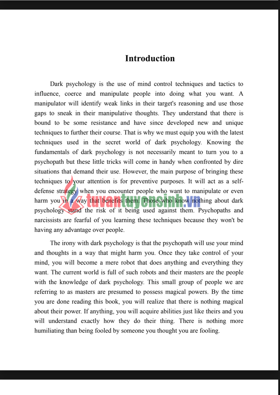 Sách Manipulation & Mind Control PDF – Bộ Sách Dark Psychology 4 Trong 1 Miễn Phí 15 Sách Manipulation & Mind Control PDF – Bộ Sách Dark Psychology 4 Trong 1 Miễn Phí 1