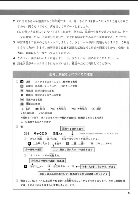 Sách Mimi Kara Oboeru N3 từ vựng tiếng Nhật PDF FREE