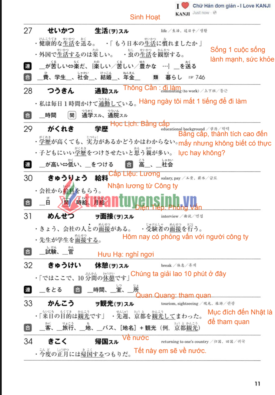 Sách Mimi Kara Oboeru N3 từ vựng tiếng Nhật PDF FREE3