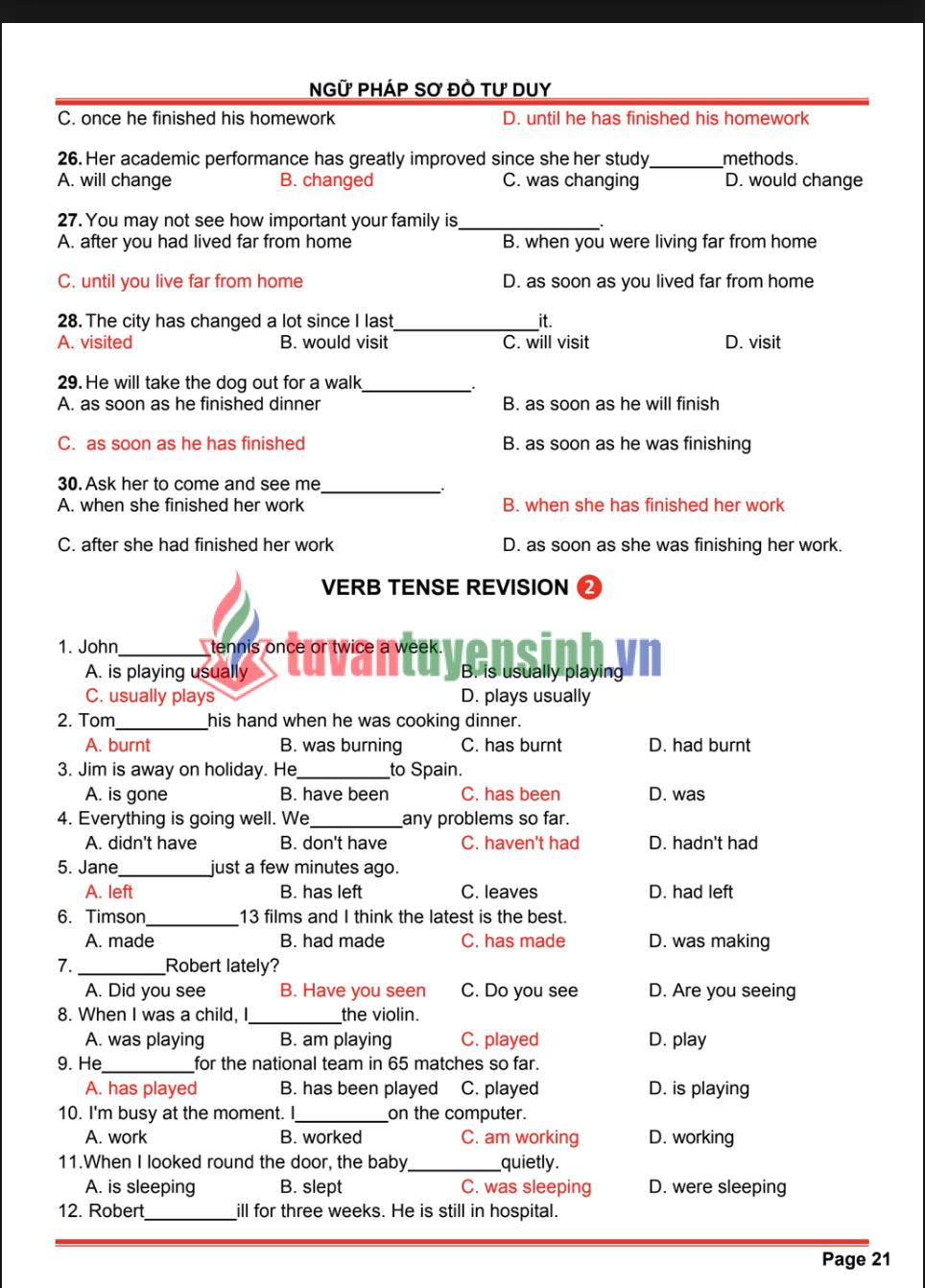 Sách Mindmap ngữ pháp tiếng Anh theo sơ đồ tư duy – Tài liệu PDF miễn phí cho học sinh ôn thi 20 Sách Mindmap ngữ pháp tiếng Anh theo sơ đồ tư duy – Tài liệu PDF miễn phí cho học sinh ôn thi 1