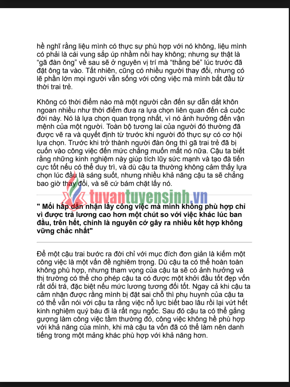 Sách Người Chọn Nghề Hay Nghề Chọn Người PDF Miễn Phí 1