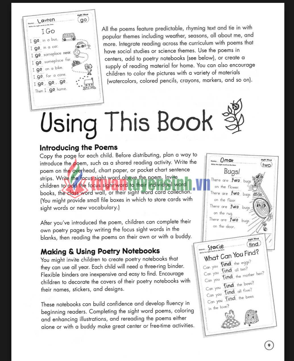 Sách Sight Word Poetry Pages PDF Miễn Phí – 100 Trang Thơ Vui Giúp Trẻ Học Từ Vựng Nhanh 18 Sách Sight Word Poetry Pages PDF Miễn Phí – 100 Trang Thơ Vui Giúp Trẻ Học Từ Vựng Nhanh 2