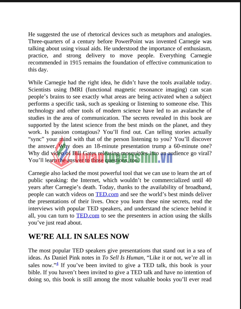 Sách Talk Like TED PDF Miễn Phí 9 Bí Mật Thuyết Trình Đỉnh Cao 3