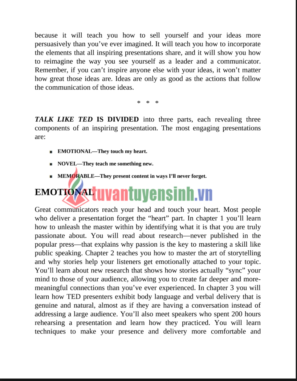 Sách Talk Like TED PDF Miễn Phí 9 Bí Mật Thuyết Trình Đỉnh Cao 4