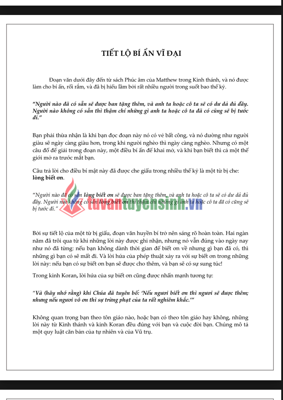 Sách The Magic – Phép Màu PDF Miễn Phí : Khám Phá Sức Mạnh Của Lòng Biết Ơn 16 Sách The Magic – Phép Màu PDF Miễn Phí Khám Phá Sức Mạnh Của Lòng Biết Ơn 2