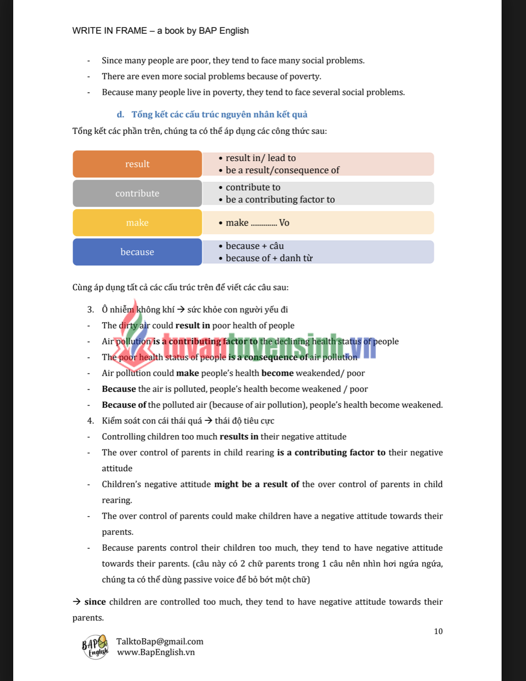 Sách Write in Frame PDF Miễn Phí – Hướng dẫn viết câu cơ bản 2
