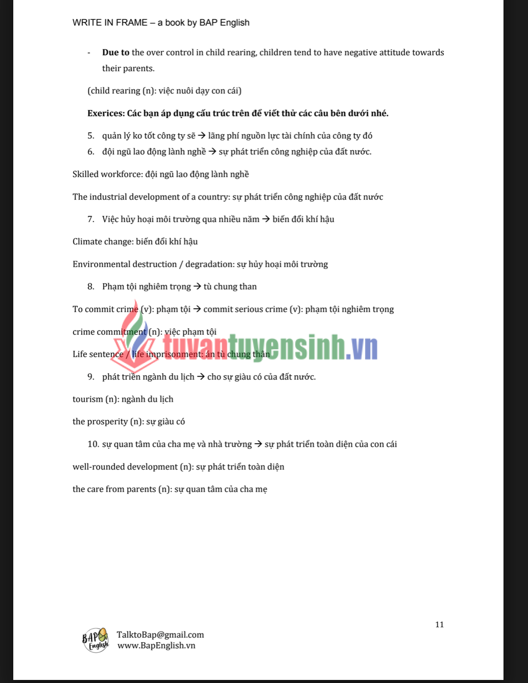 Sách Write in Frame PDF Miễn Phí – Hướng dẫn viết câu cơ bản 3