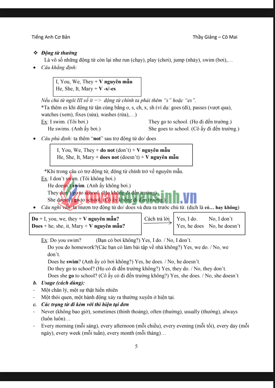 Sách tiếng anh căn bản 6 tuần cho người mất gốc PDF Miễn Phí