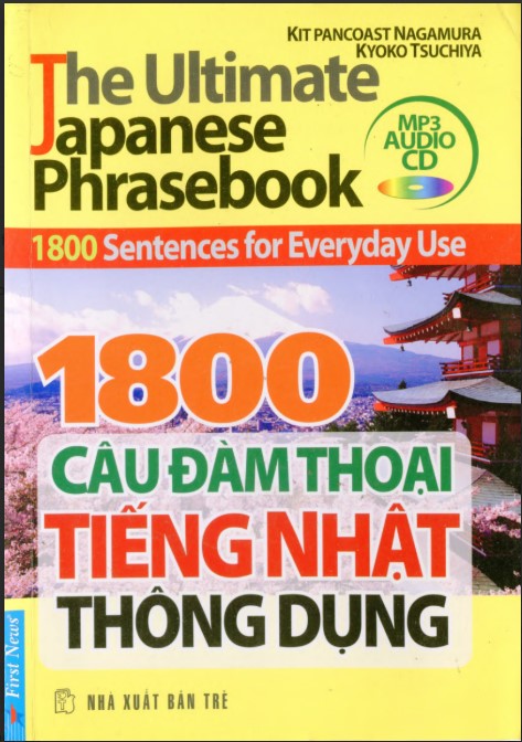 Tải 1800 câu đàm thoại tiếng Nhật thông dụng Full PDF FREE