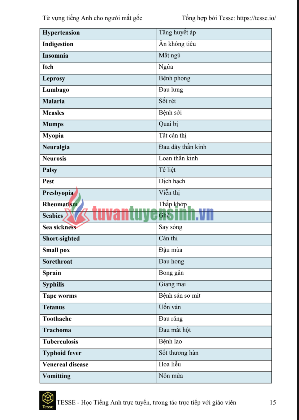 Tải FREE sách 2000 từ vựng tiếng anh dành cho người mất gốc PDF 1