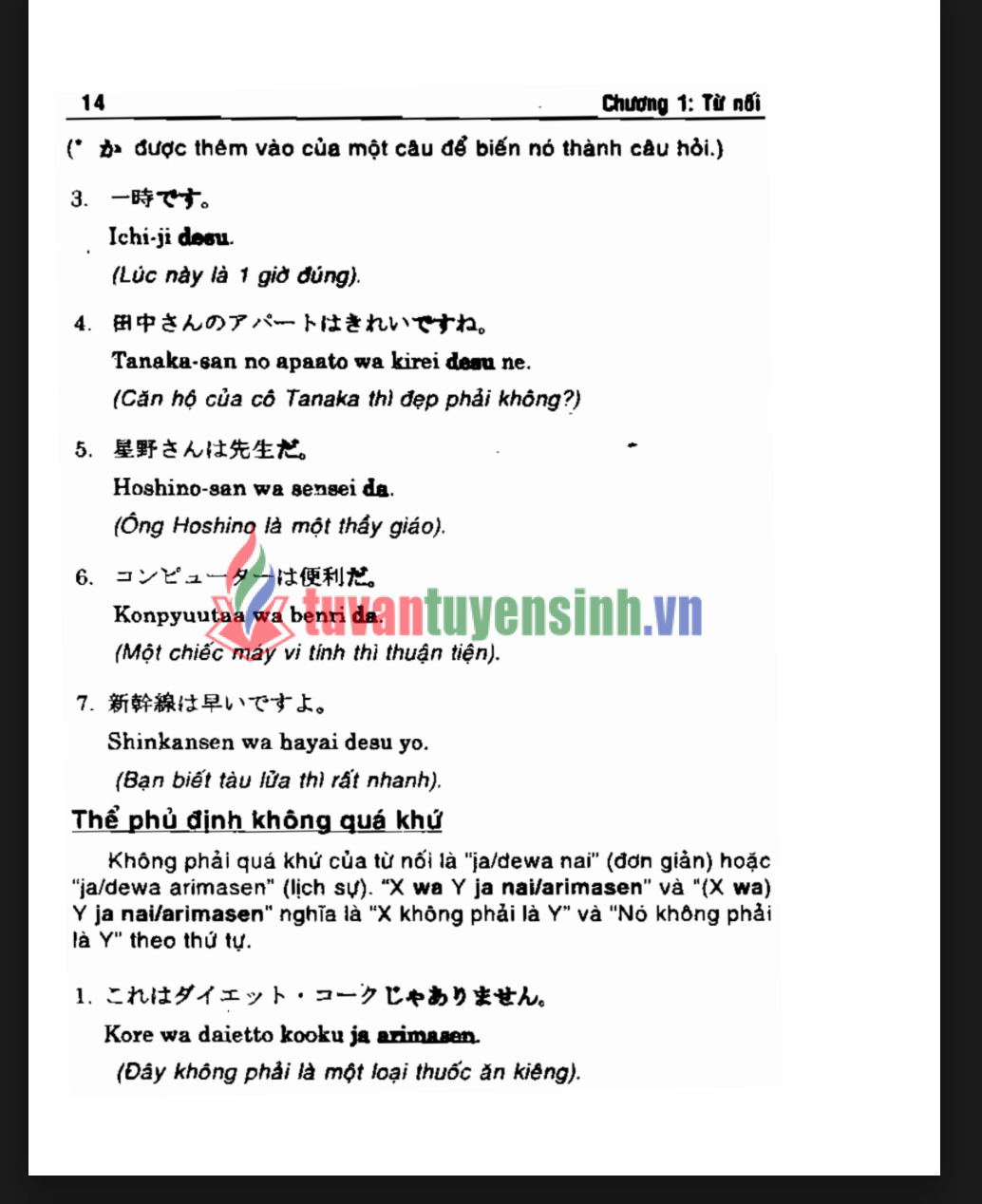 Tải Ngữ pháp tiếng Nhật hiện đại cho người Việt PDF tải FREE 1