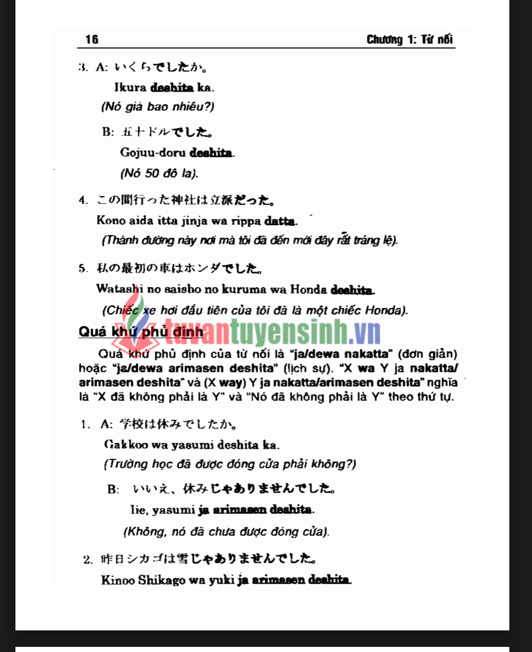 Tải Ngữ pháp tiếng Nhật hiện đại cho người Việt PDF tải FREE 3