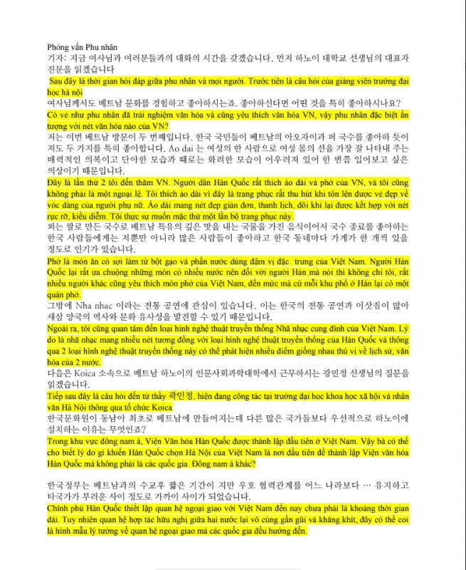 Tải Tài liệu học Phiên dịch Hàn Việt cơ bản PDF FREE