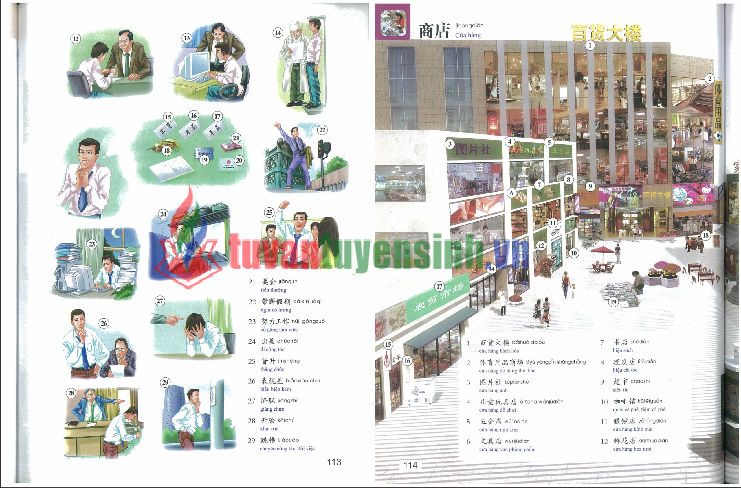 Tải Từ Điển Hán Việt bằng tranh PDF Free 1