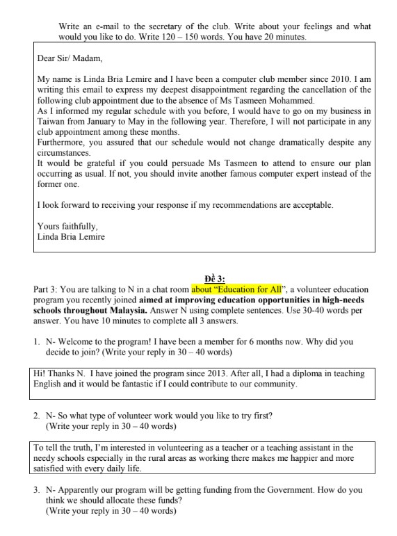 200+ Đề test Aptis Writing có đáp án PDF tải FREE 5 200+ Đề test Aptis Writing có đáp án PDF tải FREE