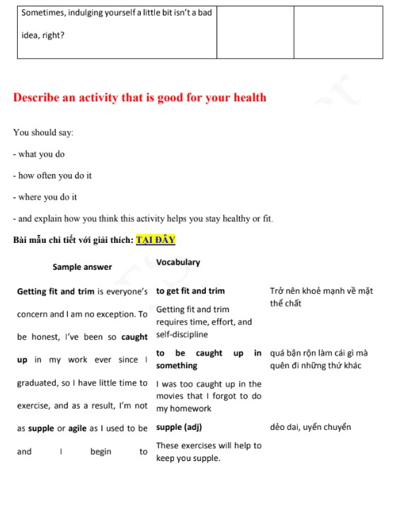 200+ bài mẫu IELTS Speaking part 2 có đáp án PDF tải FREE 6 200+ bài mẫu IELTS Speaking part 2 có đáp án PDF tải FREE