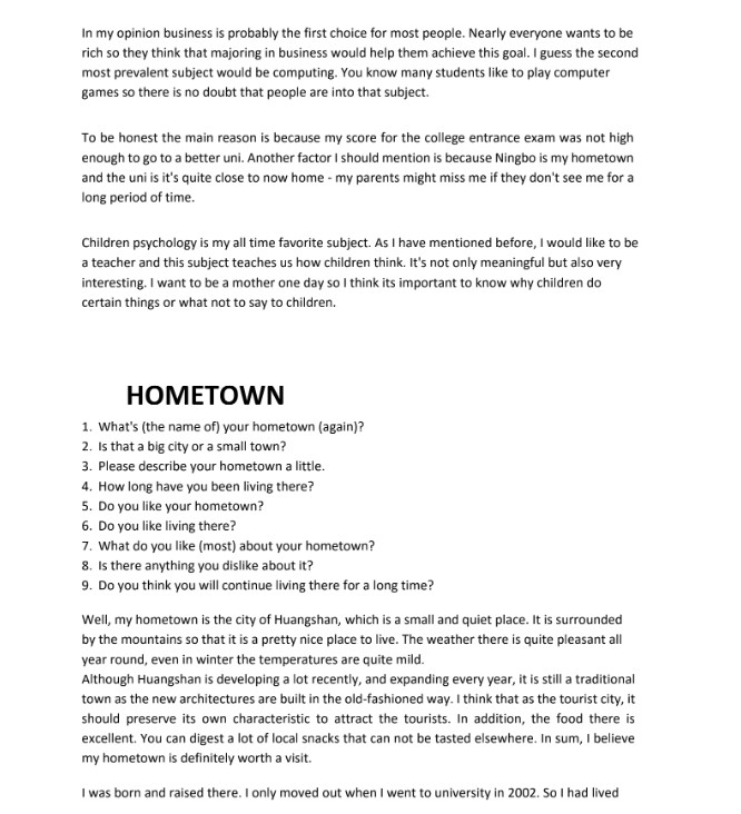 42 Topics luyện IELTS speaking Part 1 có đáp án PDF tải FREE 4 42 Topics luyện IELTS speaking Part 1 có đáp án PDF tải FREE